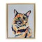 Stupell Industries Tortoiseshell Cat Portrait Floating Frame, design by Tatiana Roberts